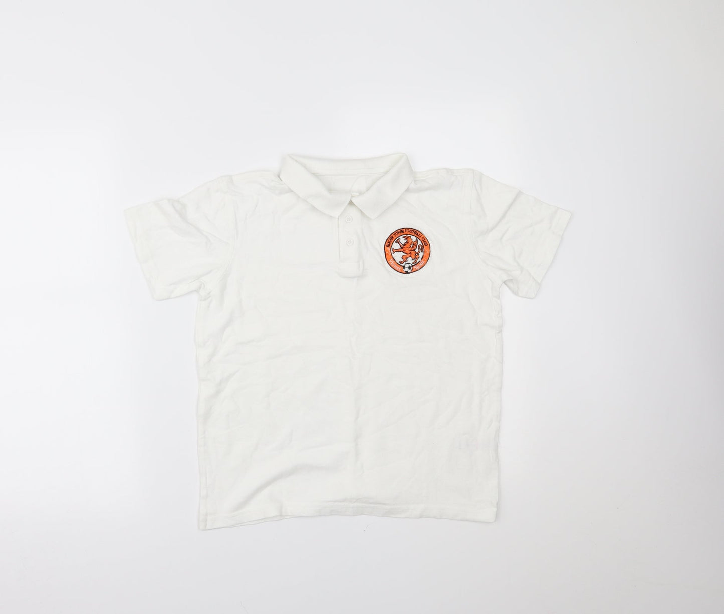 George Boys White   Basic Polo Size 11-12 Years