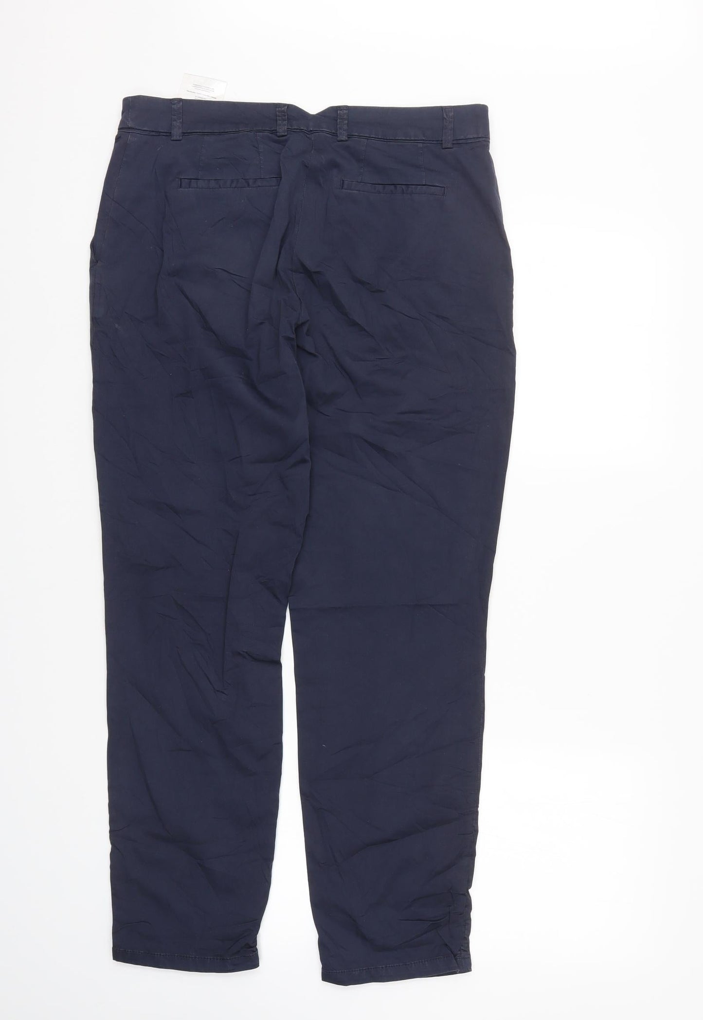 Christian Berg Womens Blue   Chino Trousers Size 12 L27 in