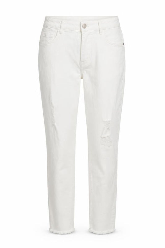 /Denim Womens White  Denim Straight Jeans Size 12 L26 in