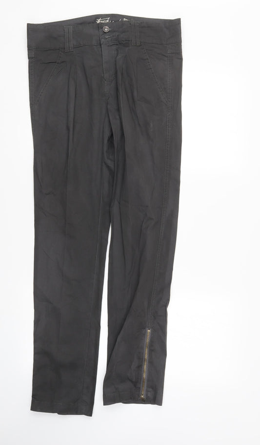 Fresh Made Womens Black   Straight Jeans Size S L30 in