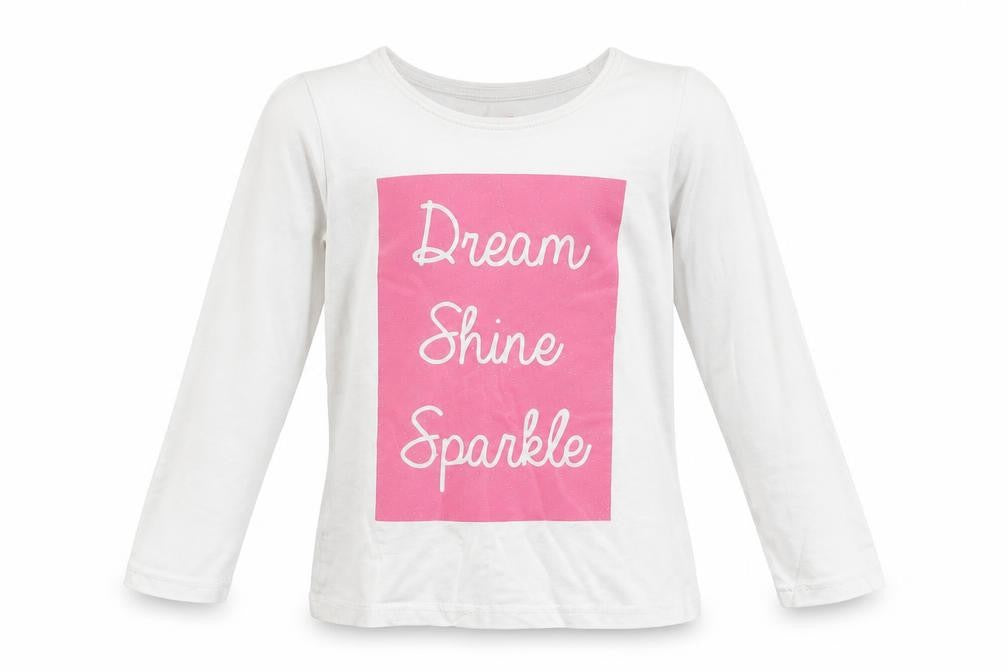 Primark Girls White   Pullover Jumper Size 4-5 Years