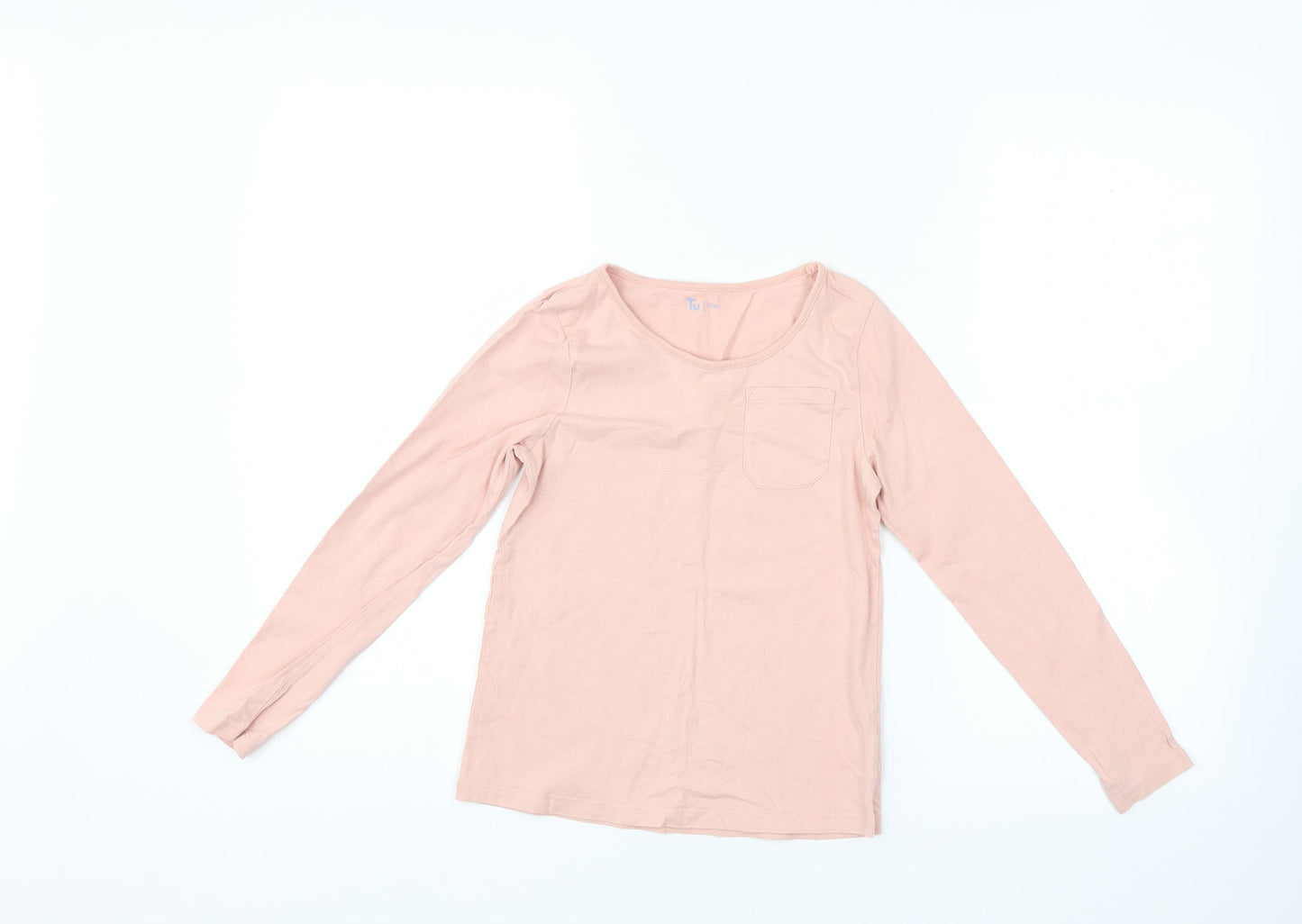 TU Girls Pink   Pullover Jumper Size 9 Years