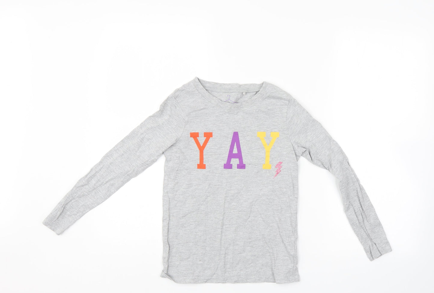 NEXT Girls Grey   Pullover Jumper Size 10 Years