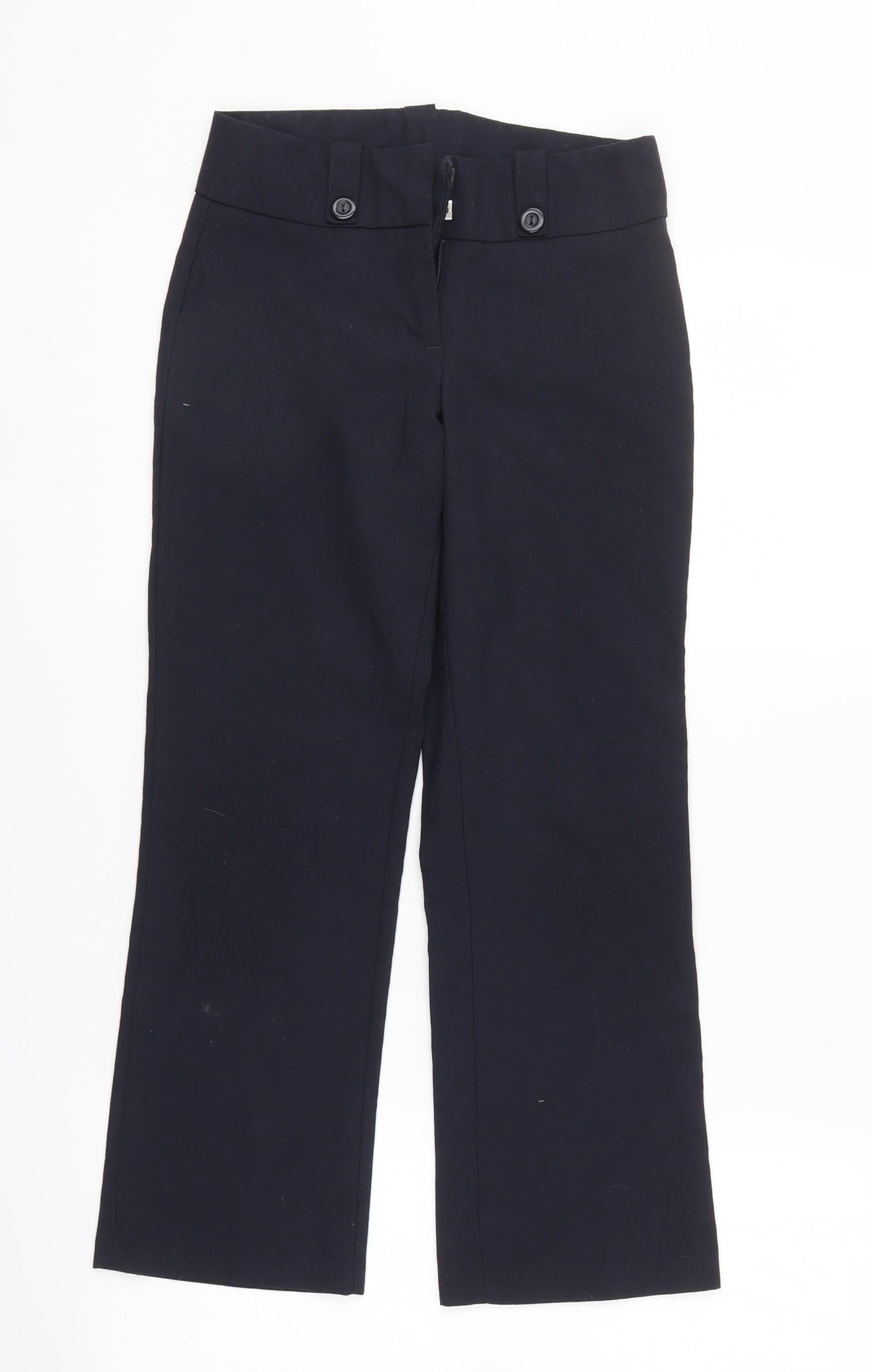 Back To School Girls Blue    Trousers Size 8-9 Years - School Trousers