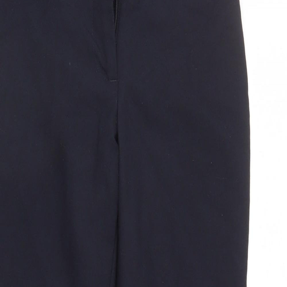 Back To School Girls Blue    Trousers Size 8-9 Years - School Trousers