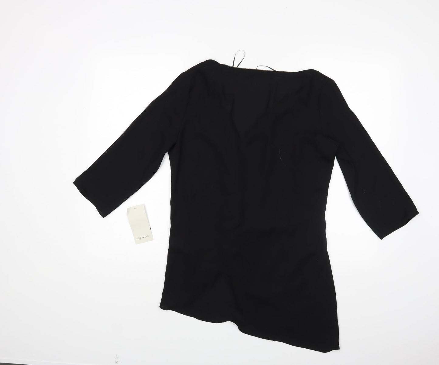 Zara Womens Beige   Basic Blouse Size M