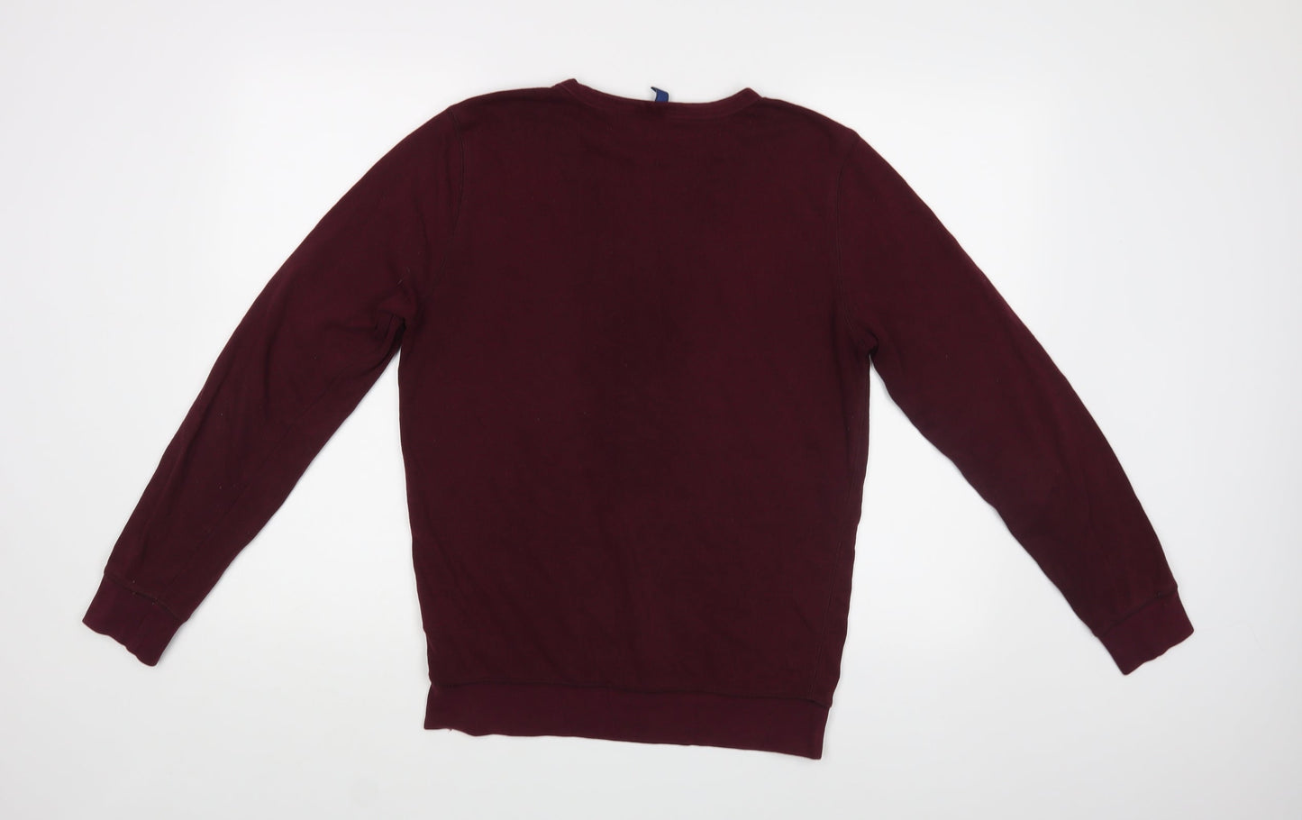 H&M Mens Purple   Pullover Sweatshirt Size S