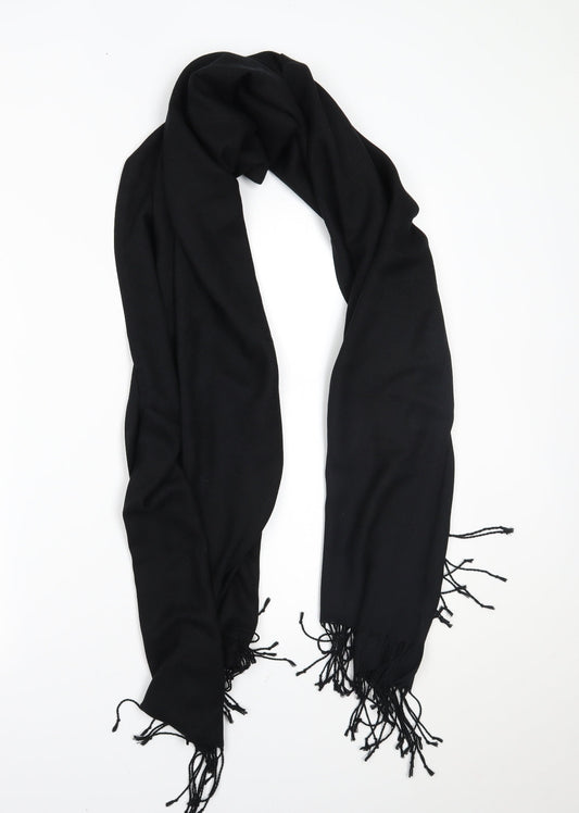 Preworn Womens Black    Scarf