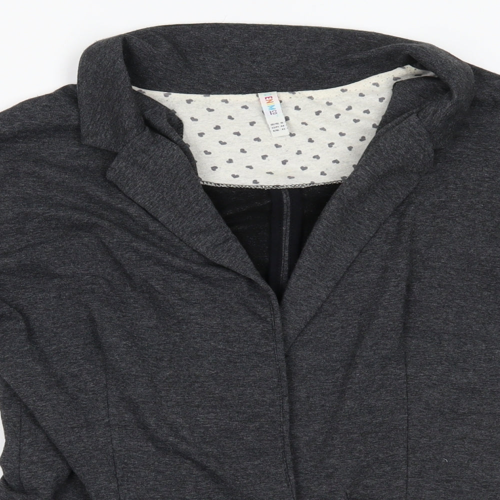 Denim co Womens Grey   Jacket Blazer Size 16  -