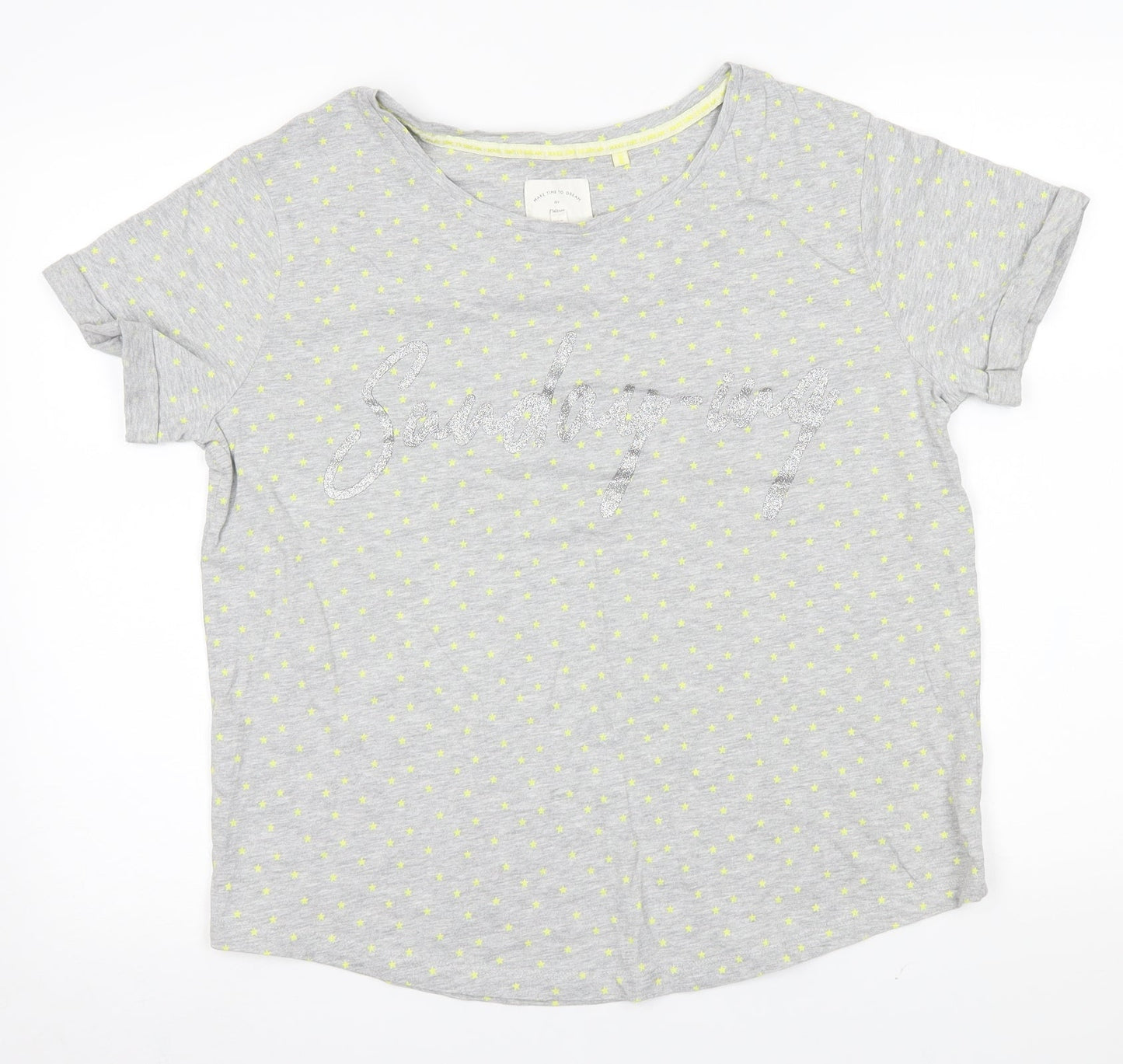 NEXT Womens Grey    Pyjama Top Size M  -