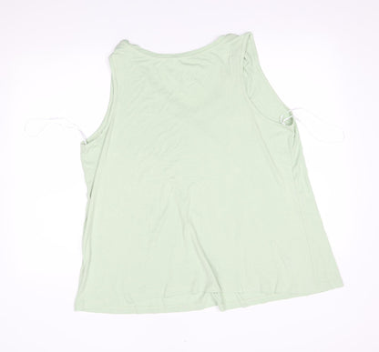 Bonprix Womens Green Basic Blouse Size XL