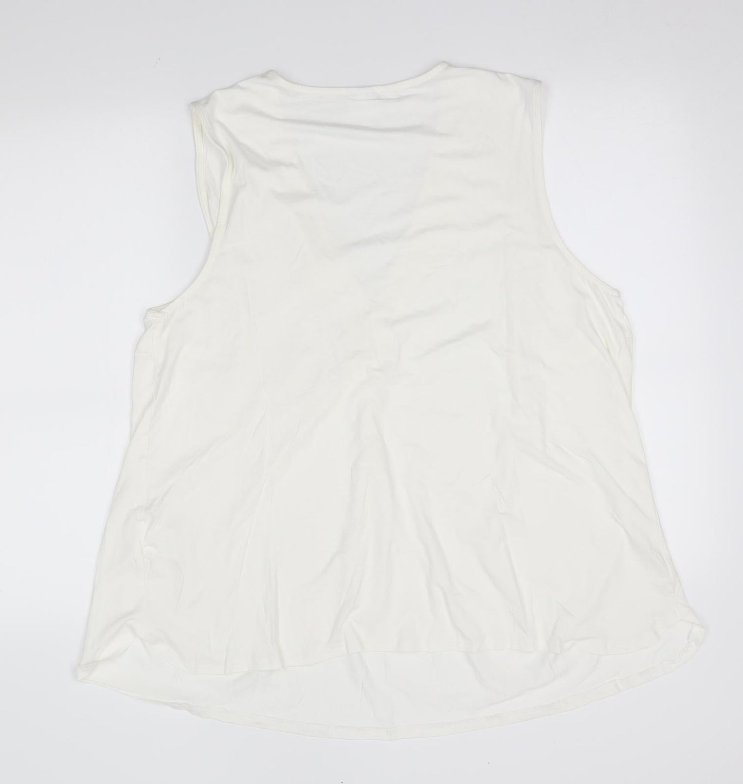 Bodyflirt Womens White   Basic Blouse Size XL