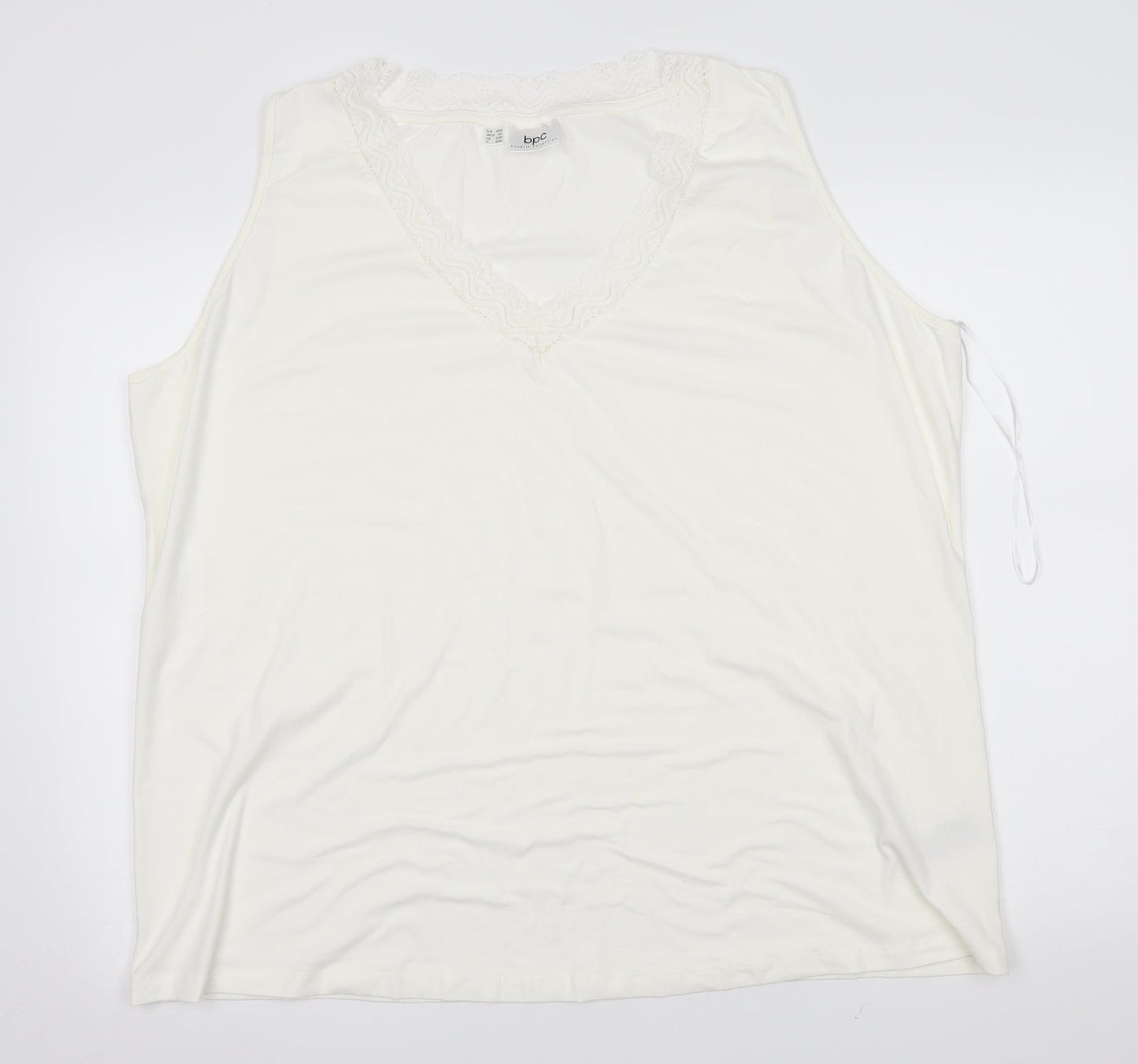 BPC Womens White   Basic Blouse Size 2XL
