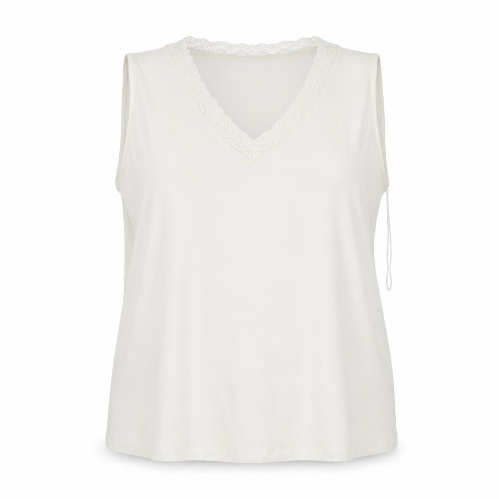 Bonprix Womens White Basic Blouse Size 2XL