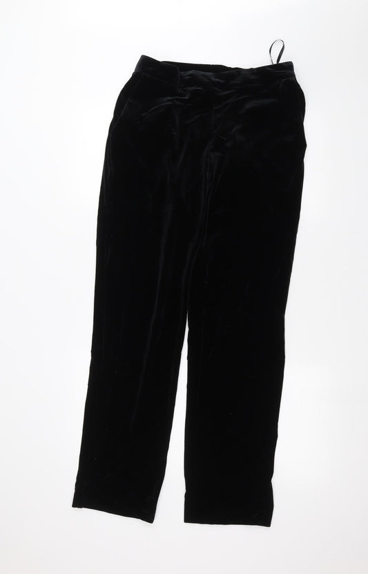 Marks and Spencer Womens Black   Trousers  Size 12 L30 in