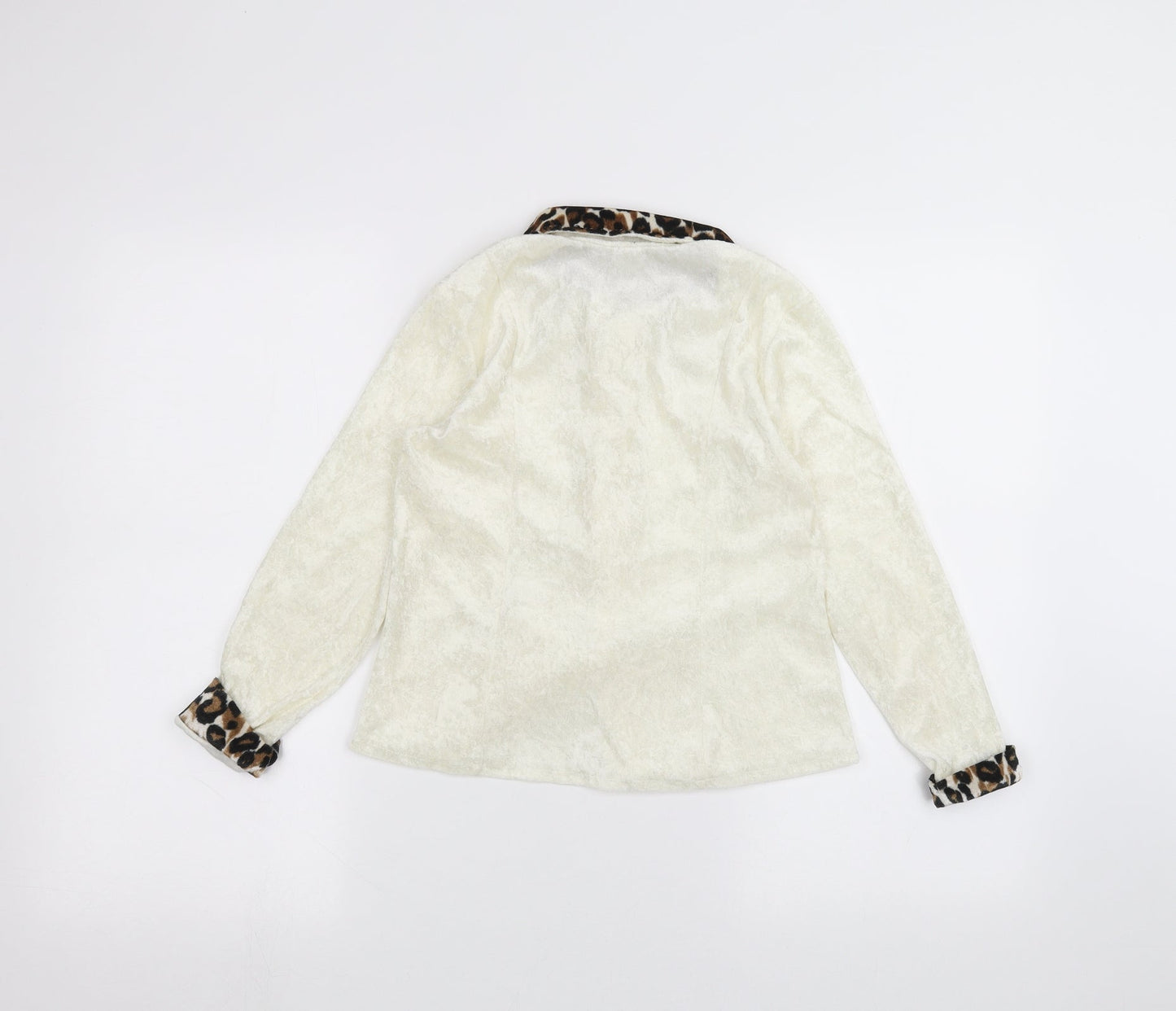 Preworn Girls White   Jacket  Size 9 Years