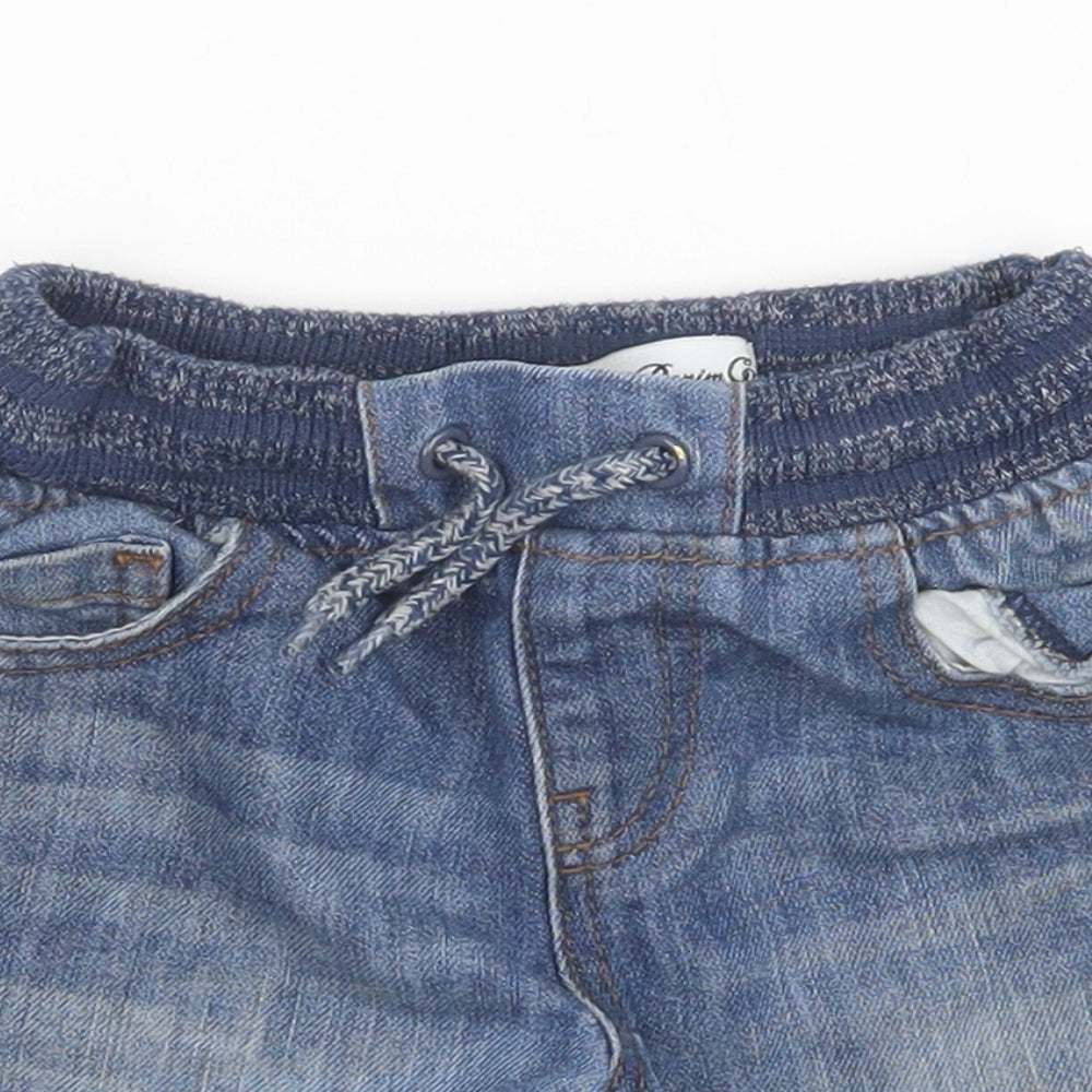 denim co Boys Blue  Denim Utility Shorts Size 3-4 Years