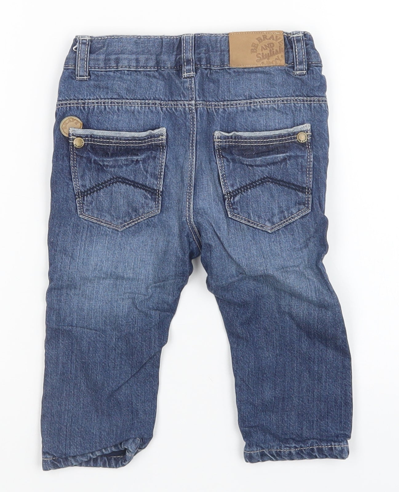 fagottino Boys Blue    Jeans Size 9-12 Months