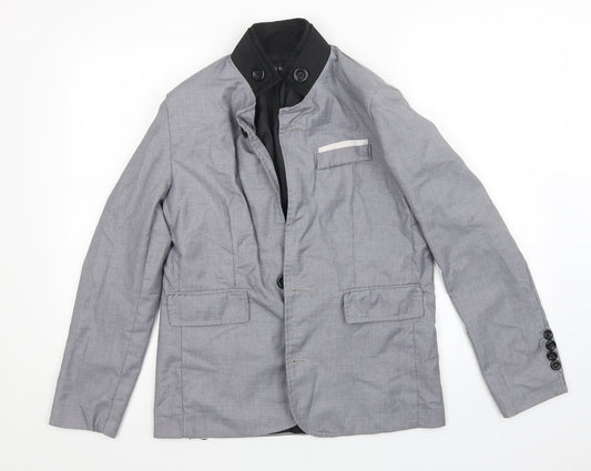 Preworn Mens Grey   Jacket Blazer Size M