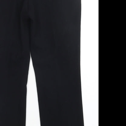 Marks & Spencer Womens Black   Trousers  Size 14 L28 in