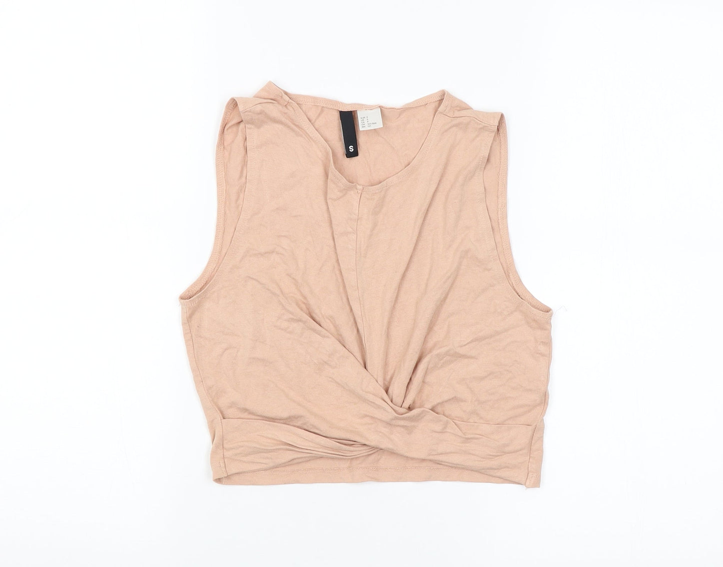 H&M Womens Brown   Basic Tank Size S