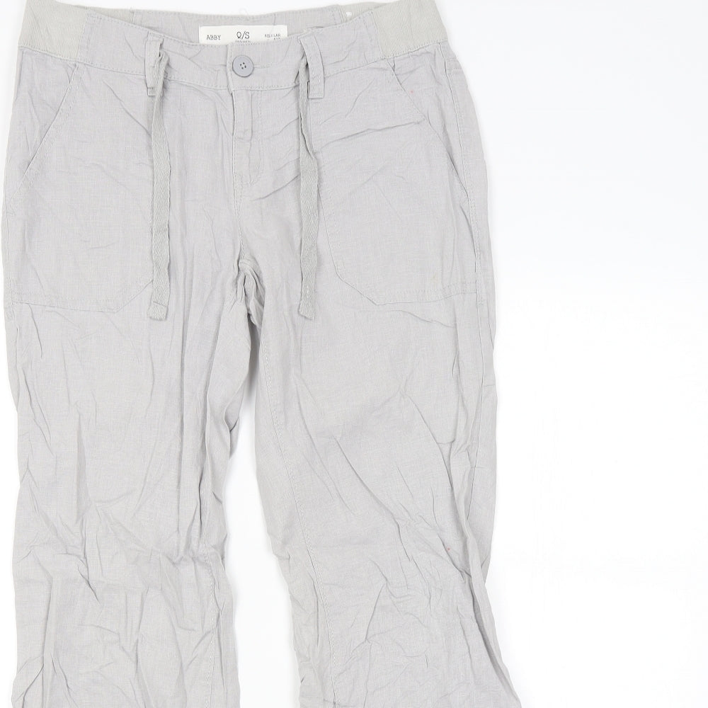 Q/S Womens Grey   Trousers   L30 in
