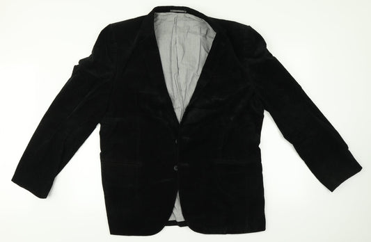 NEXT Mens Black   Jacket Suit Jacket