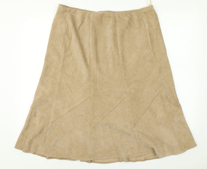 Classics Womens Brown   Swing Skirt Size 18