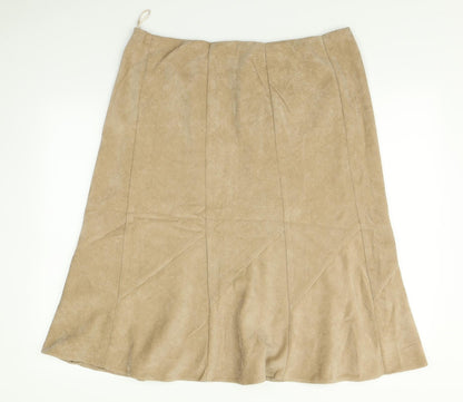 Classics Womens Brown   Swing Skirt Size 18