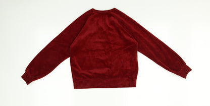 BHS Womens Red   Pullover Sweatshirt Size S