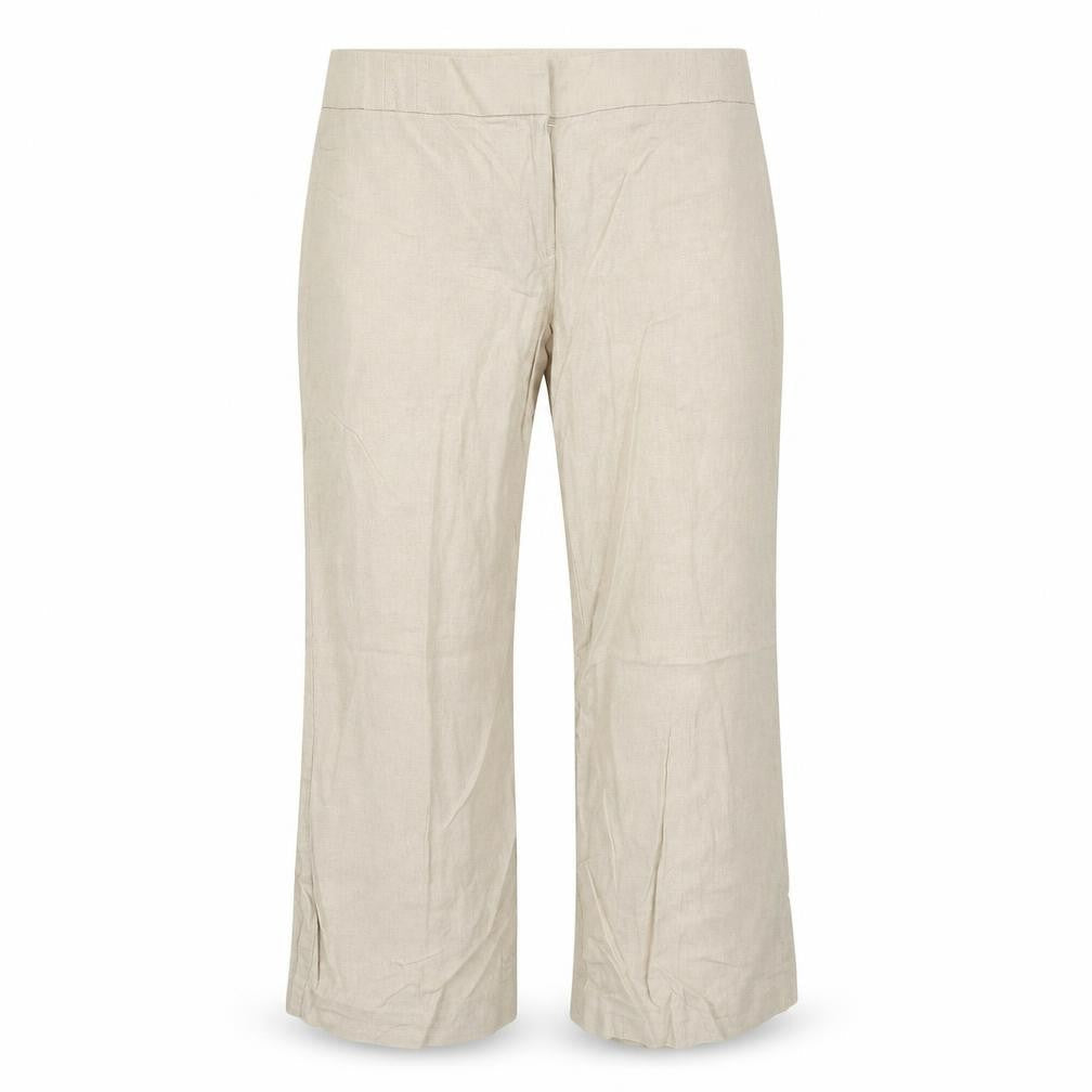 Marks & Spencer Womens Beige   Trousers  Size 14 L25 in