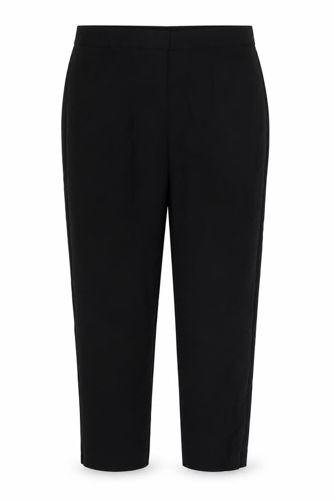 Papaya Womens Black   Trousers  Size 12 L27.5 in
