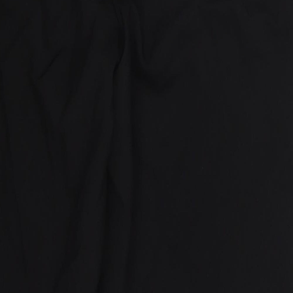 Papaya Womens Black   Trousers  Size 12 L27.5 in