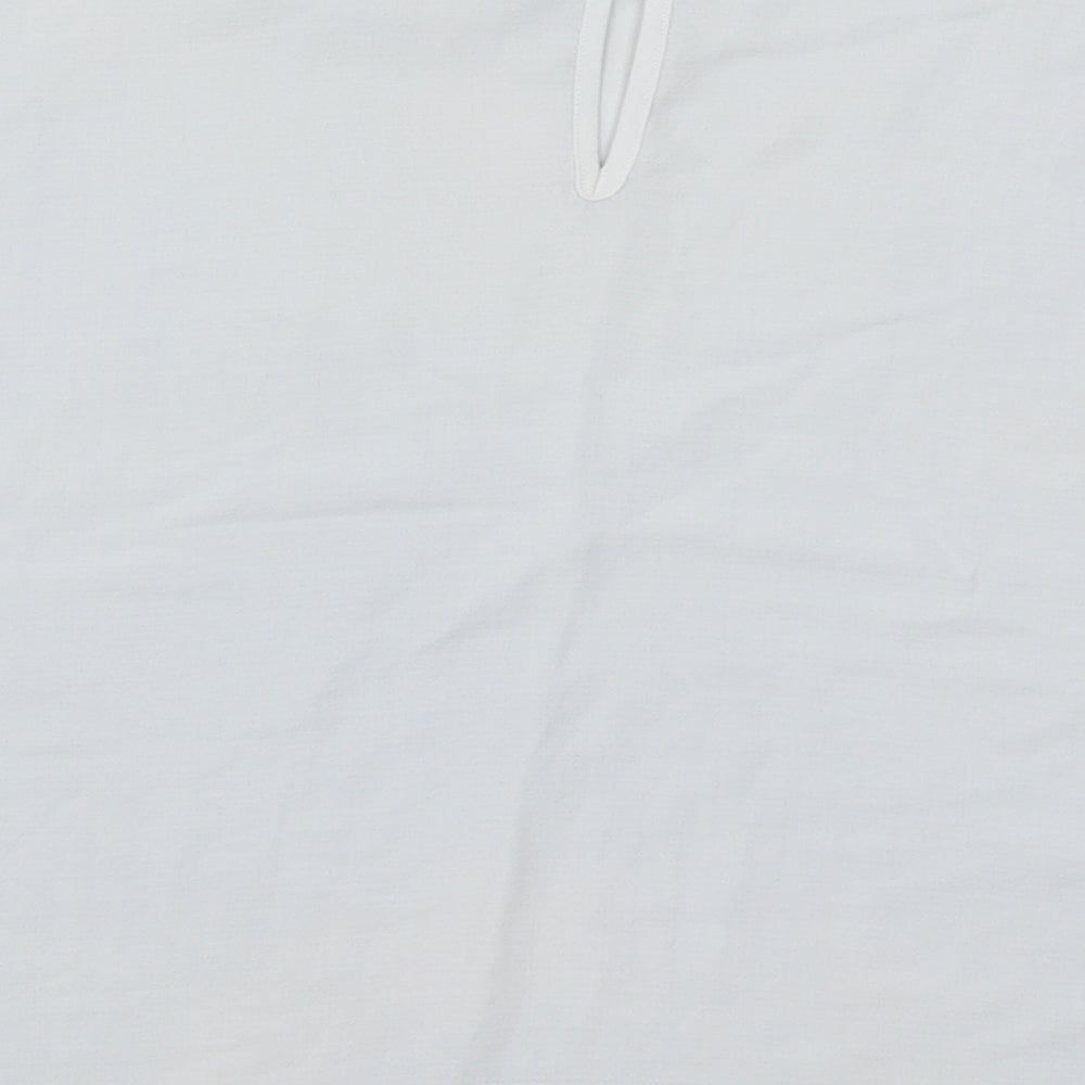 Primark Womens Blue   Basic Blouse Size 6  - Light Blue