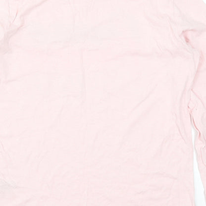 Pep&Co Girls Pink Solid  Top Pyjama Top Size 11-12 Years  - Dance Dance Dance