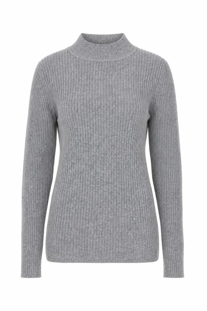 Primark Womens Grey  Knit Pullover Jumper Size 10