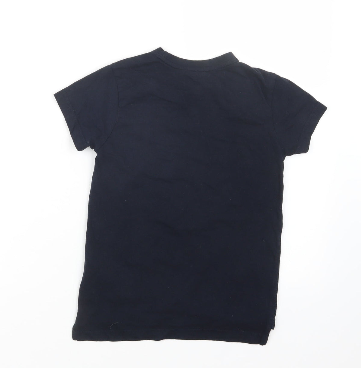 Rebel Boys Blue   Basic T-Shirt Size 5-6 Years