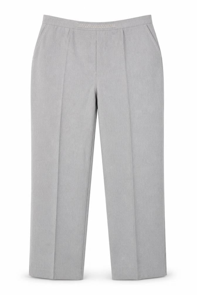 Bonmarché Womens Grey Trousers Size 20 L26 in