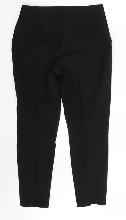 Primark Womens Black   Chino Trousers Size 8 L26 in