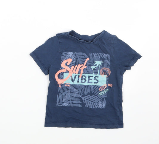 Preworn Boys Blue   Basic T-Shirt One Size  - Surf Vibes