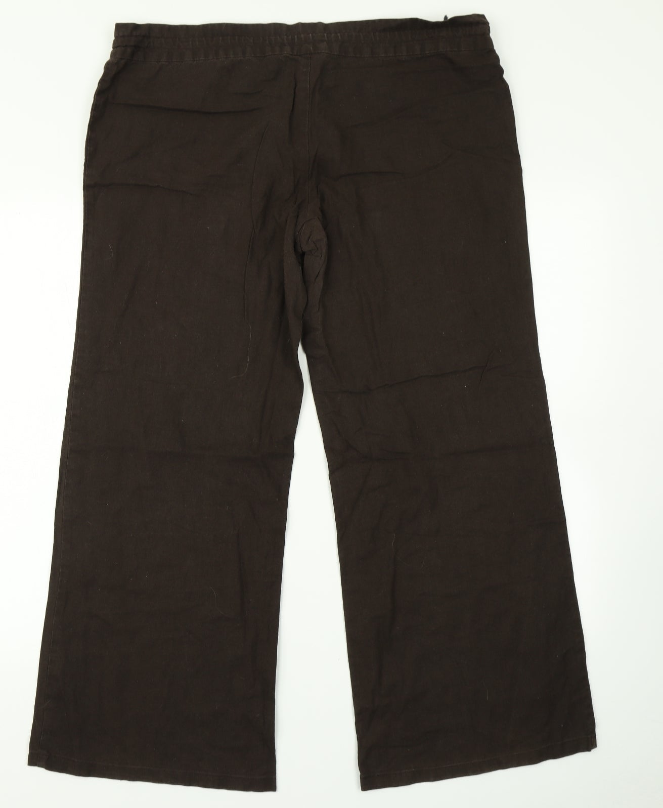 Lexxi Womens Brown   Trousers  Size 14 L27 in
