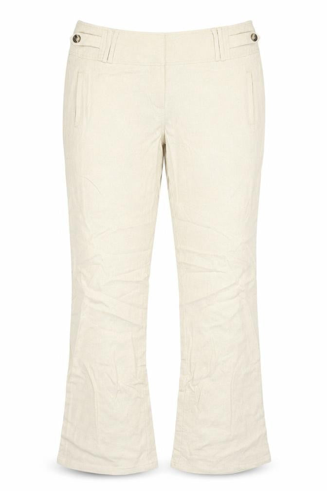 Select Womens Brown   Trousers  Size 14 L27 in