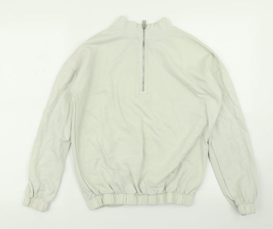 TU Womens Grey   Pullover Hoodie Size 8