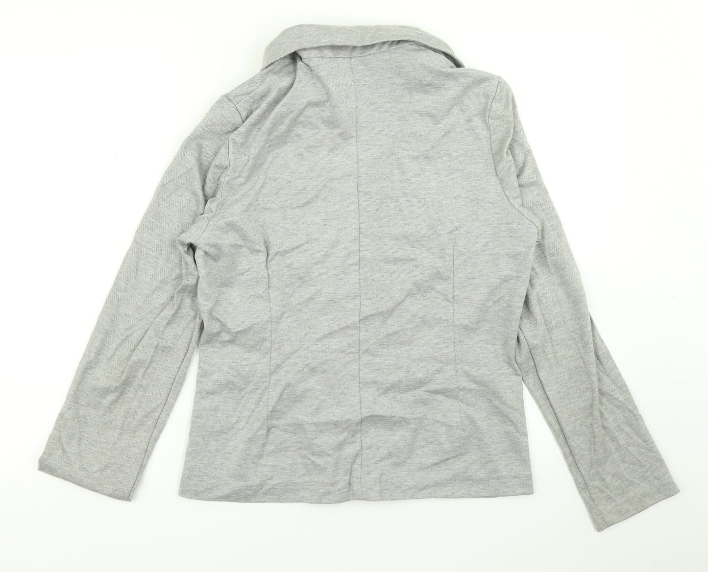 Atmosphere Womens Grey Striped  Jacket Blazer Size 16