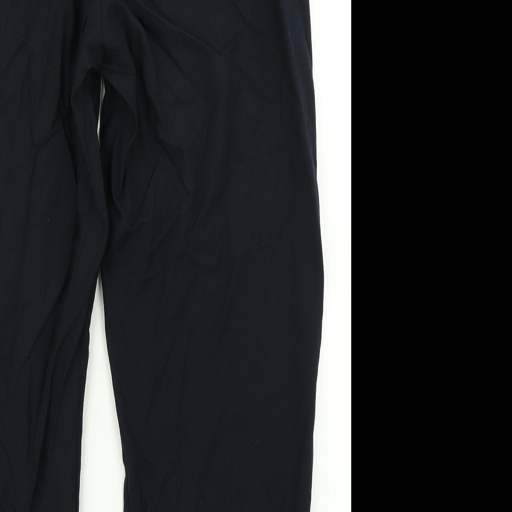 BM Womens Blue   Dress Pants Trousers Size 16 L24 in