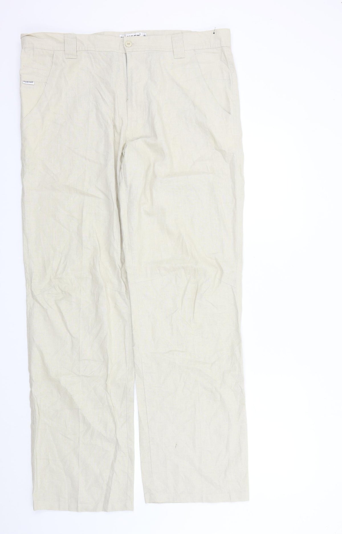Tonger Womens Beige   Trousers  Size 2XL L31 in