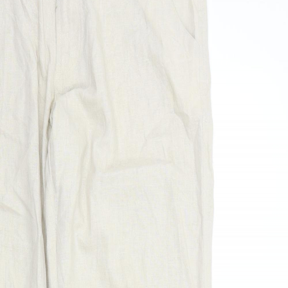 Tonger Womens Beige   Trousers  Size 2XL L31 in