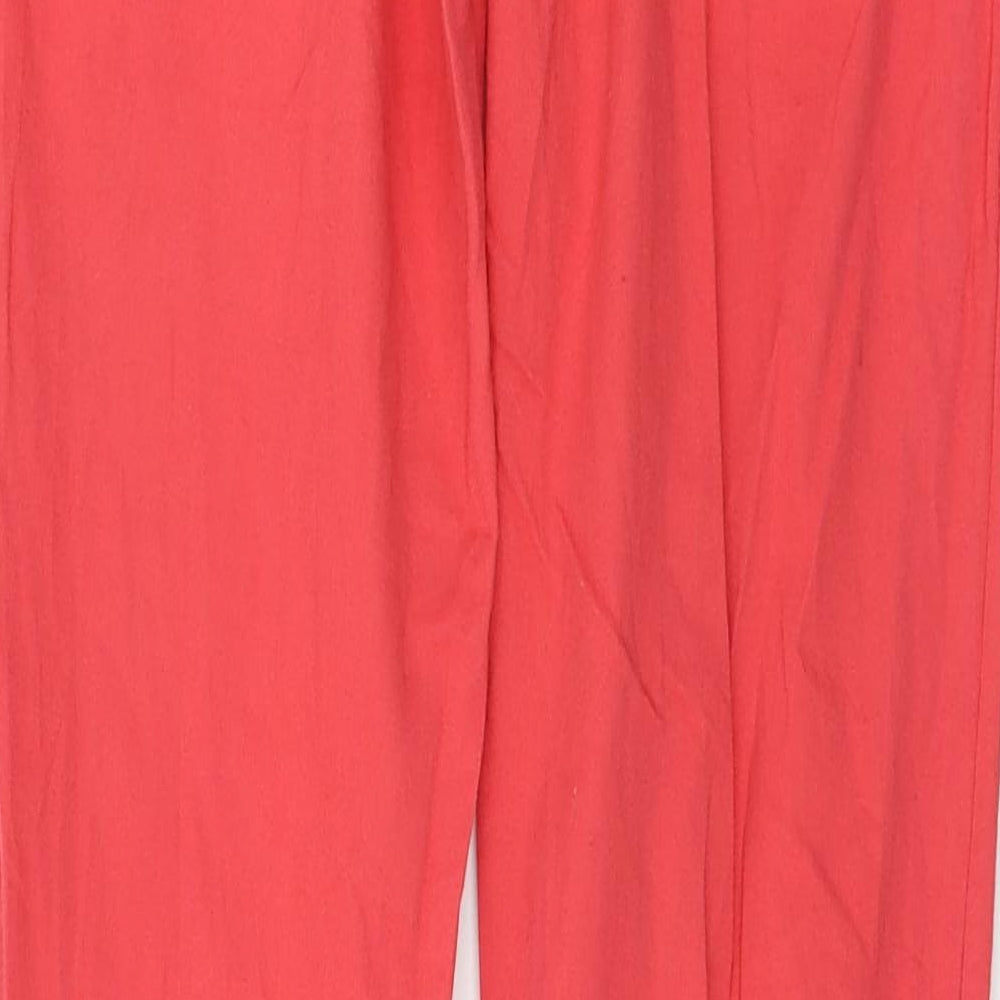 Preworn Womens Pink   Trousers  Size 28 in L27 in