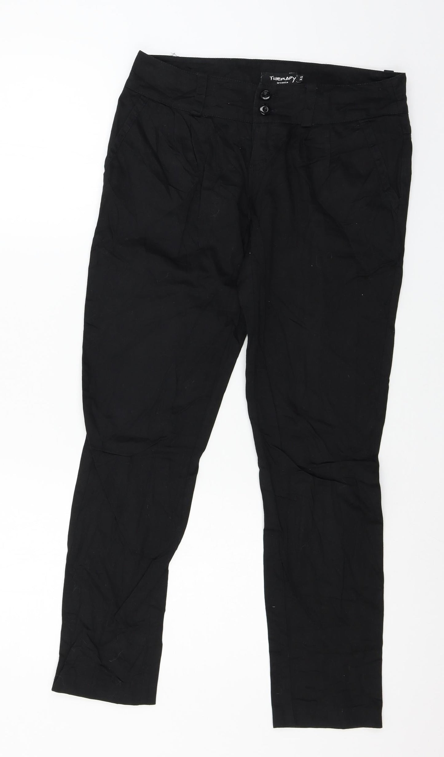 Therapy Womens Black   Trousers  Size XS L27 in