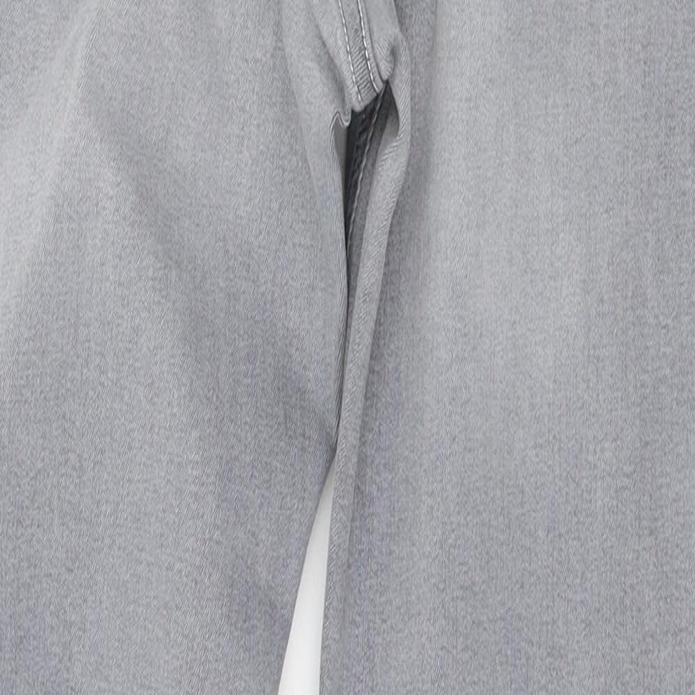 Topshop Womens Grey  Denim Skinny Jeans Size 26 in L30 in